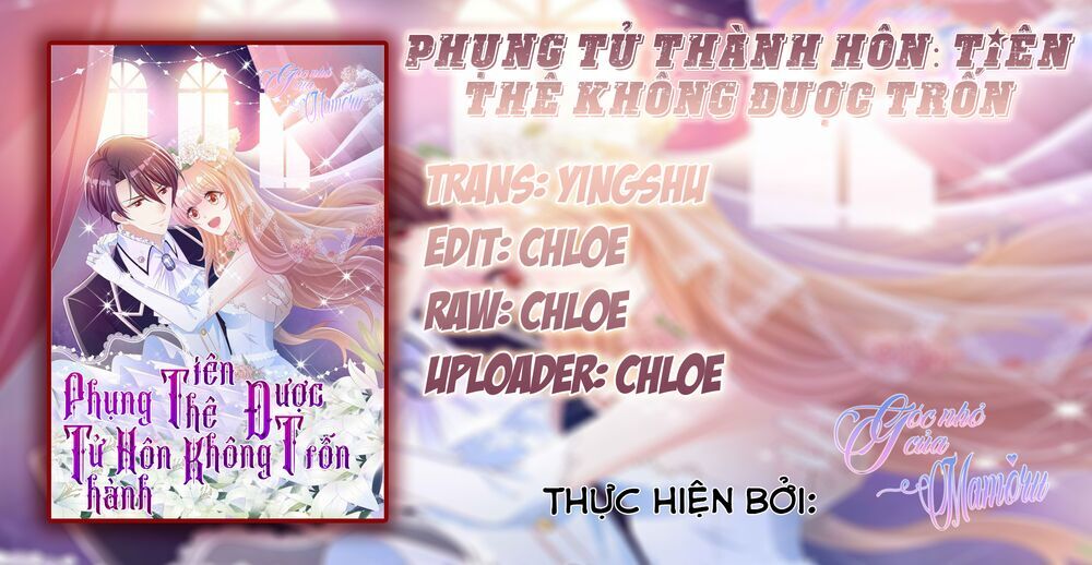 Phụng Tử Thành Hôn: Vợ Mới Không Được Trốn Thoát Chapter 12 - Trang 2