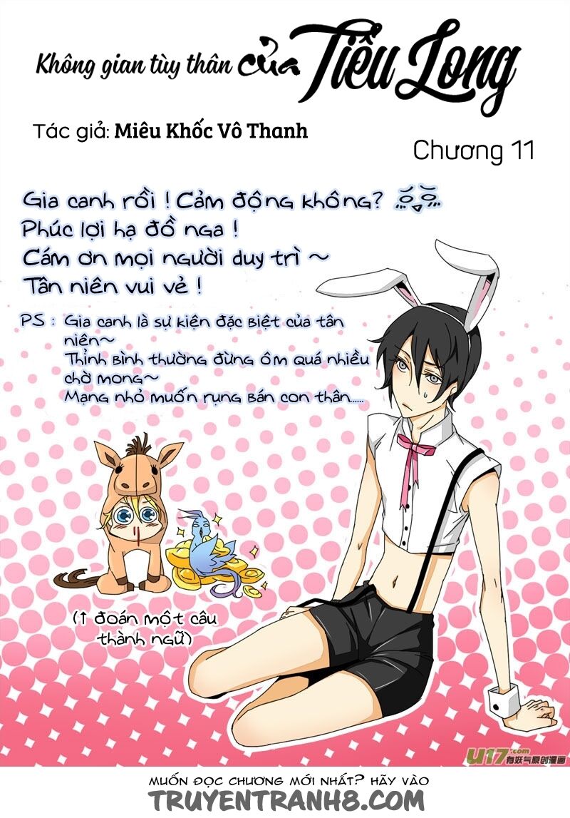 Không Gian Tùy Thân Của Tiểu Long Chapter 11 - Trang 2