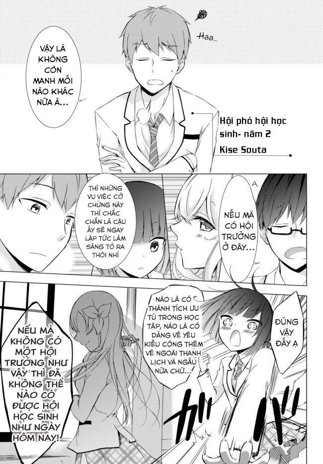 Seito Kaichou Wa Bed No Ue De Subete O Hodoku Chapter 1 - Trang 2