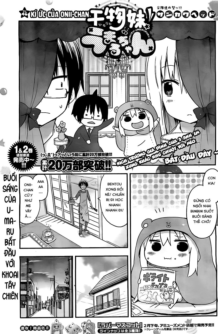 Himouto! Umaru-Chan Chapter 46 - Trang 2