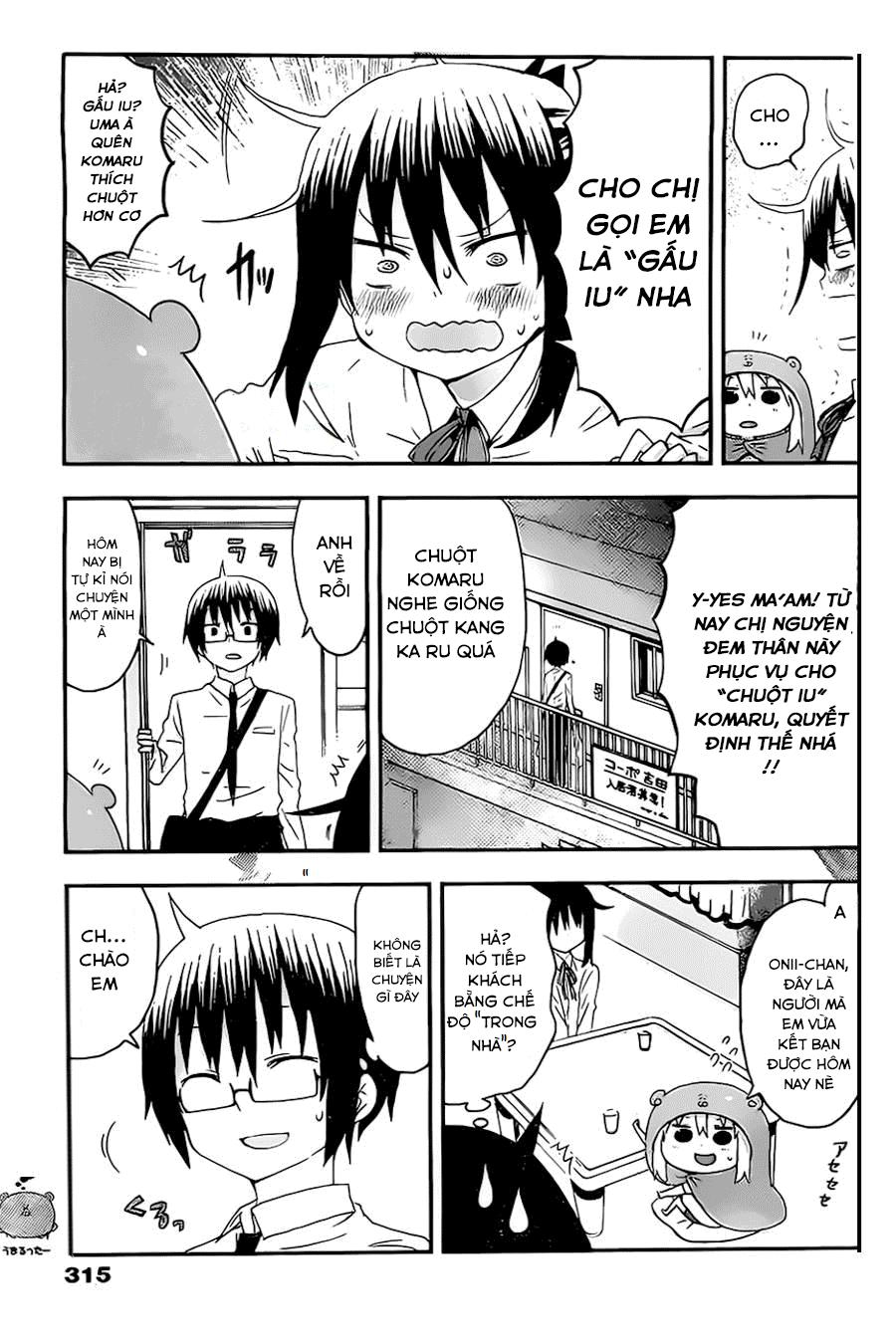 Himouto! Umaru-Chan Chapter 19 - Trang 2