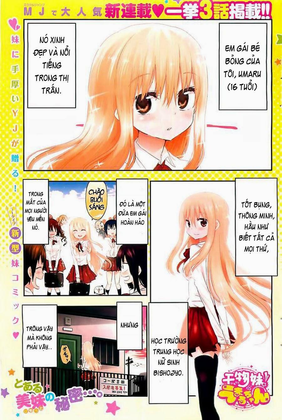 Himouto! Umaru-Chan Chapter 1 - Trang 2