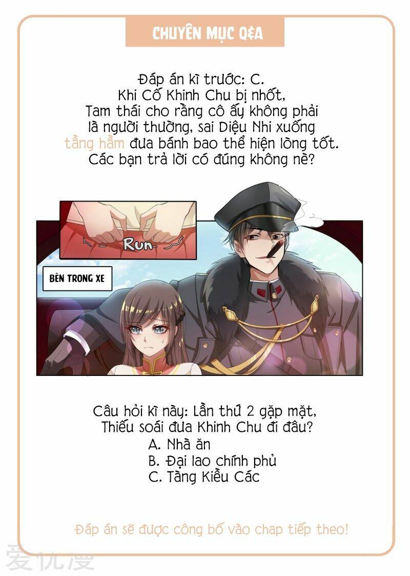 Thiếu Soái! Vợ Ngài Lại Bỏ Trốn Chapter 98 - Trang 2