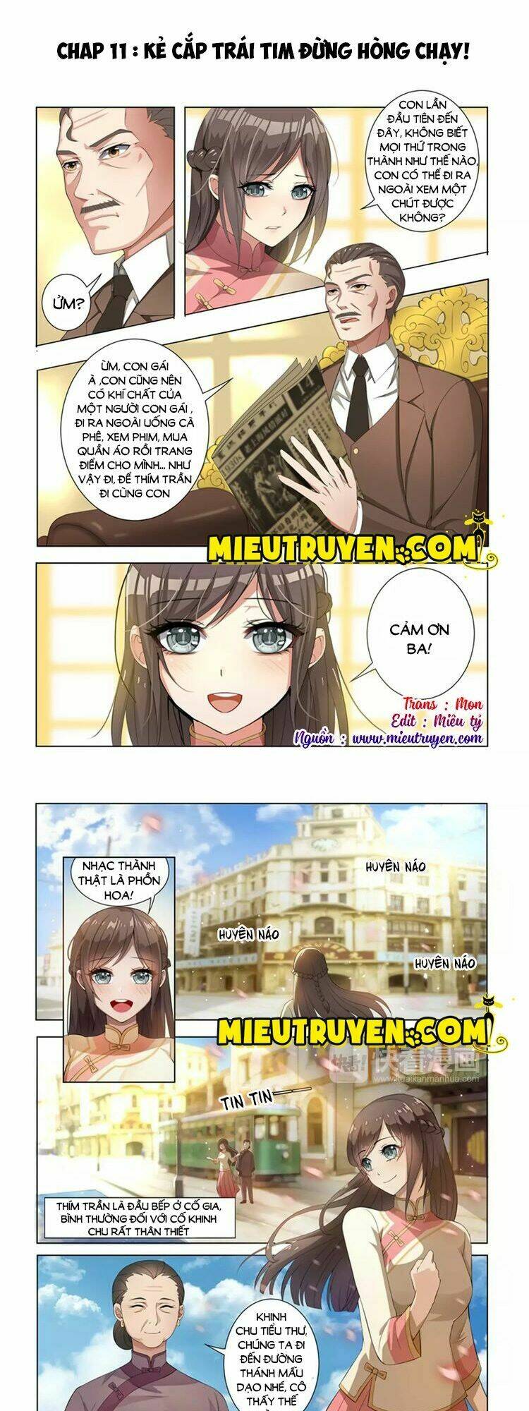 Thiếu Soái! Vợ Ngài Lại Bỏ Trốn Chapter 11 - Trang 2