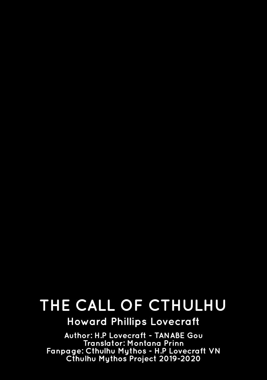 The Call Of Cthulhu Chapter 7 - Trang 2