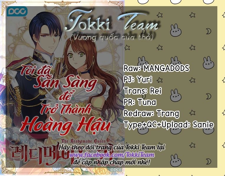 Tôi Đã Sẵn Sàng Để Trở Thành Hoàng Hậu Chapter 3 - Trang 2