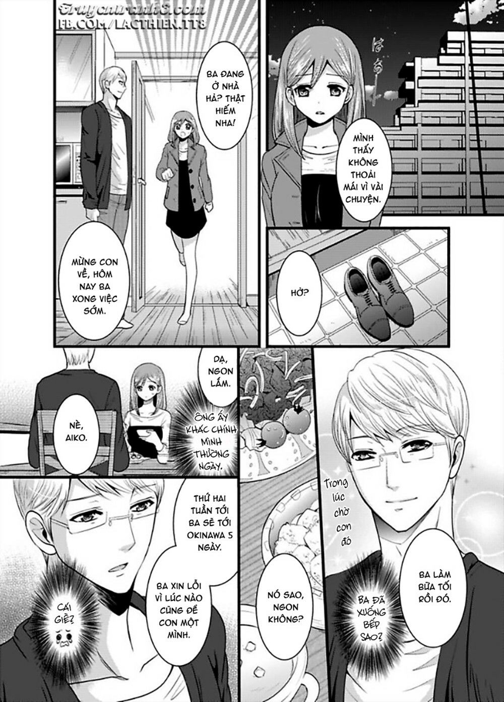 Hogosha Douhan Papa Wa Watashi O Asamade, Nando Mo Chapter 3 - Trang 2