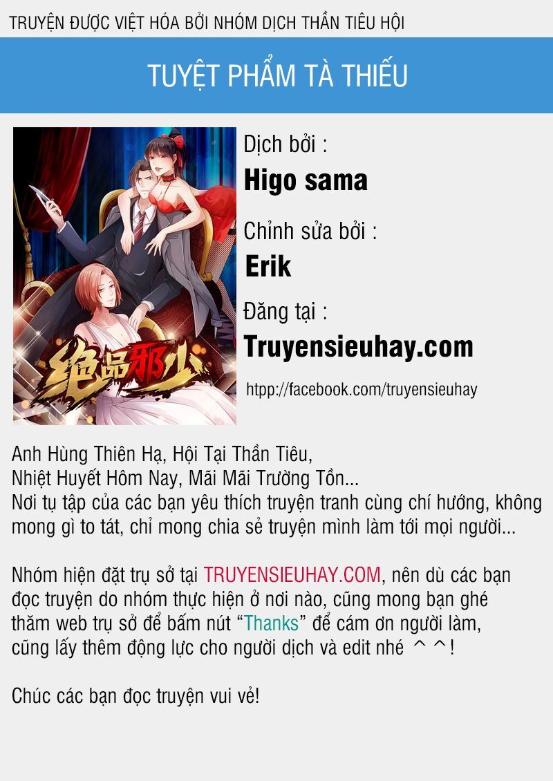 Tuyệt Phẩm Tà Thiếu Chapter 64 - Trang 2