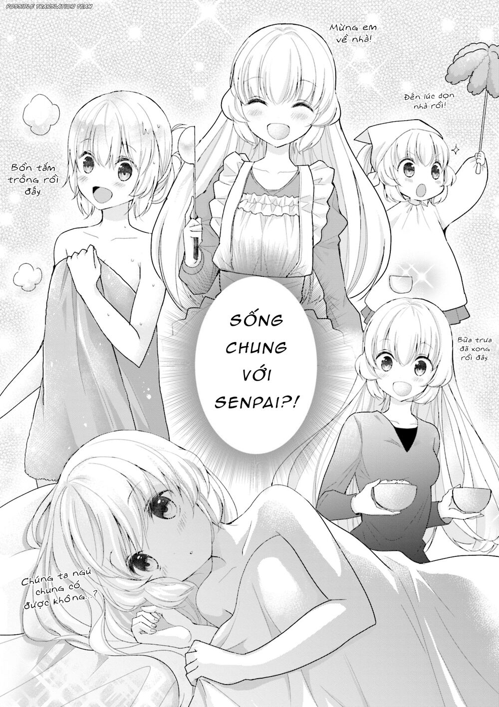 Senpai Kiêm Bạn Gái Nhỏ Nhắn Của Tôi Rất Dễ Thương Chapter 5 - Trang 2