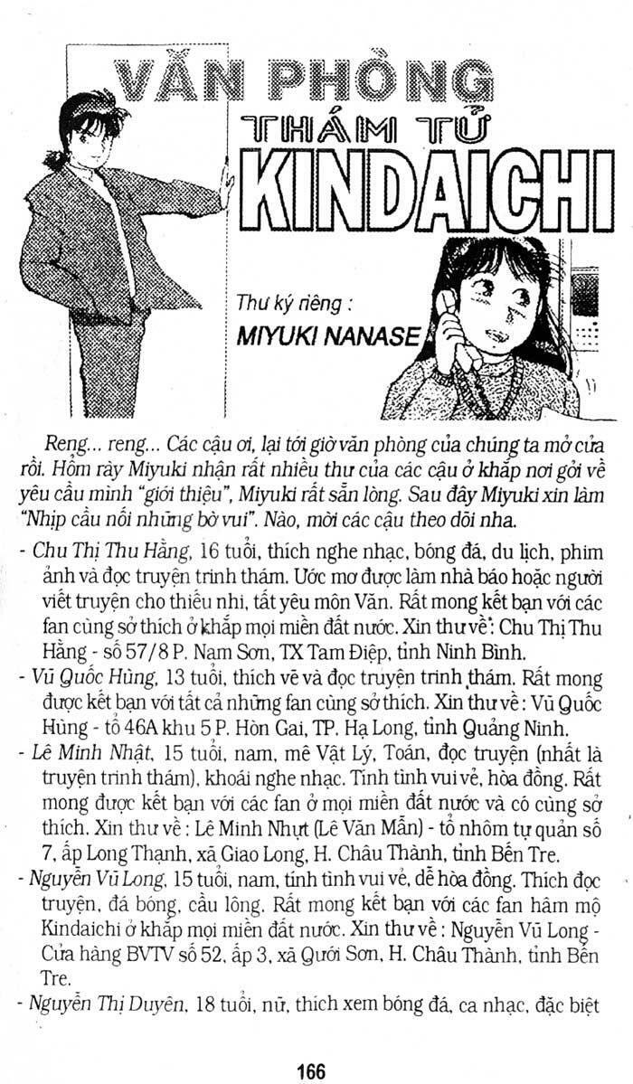 Thám Tử Kindaichi Chapter 172 - Trang 2