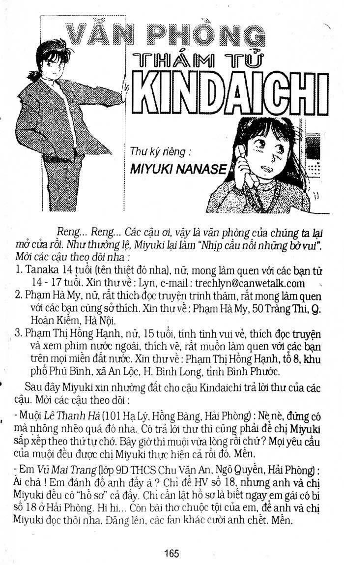 Thám Tử Kindaichi Chapter 144 - Trang 2