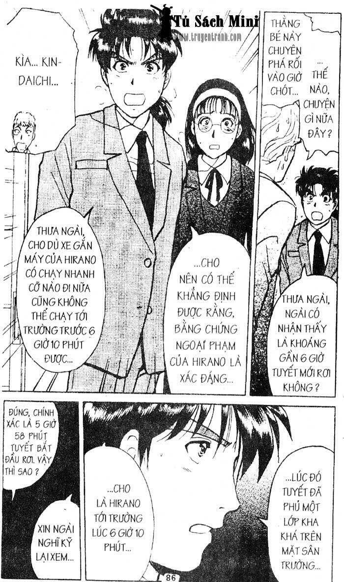 Thám Tử Kindaichi Chapter 143 - Trang 2