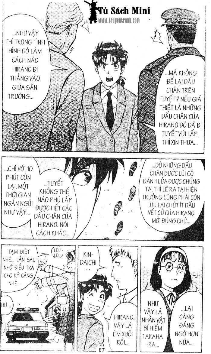 Thám Tử Kindaichi Chapter 143 - Trang 2