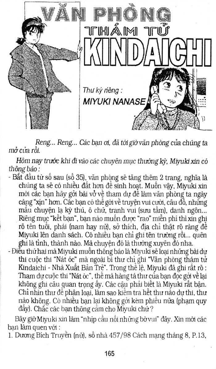 Thám Tử Kindaichi Chapter 136 - Trang 2