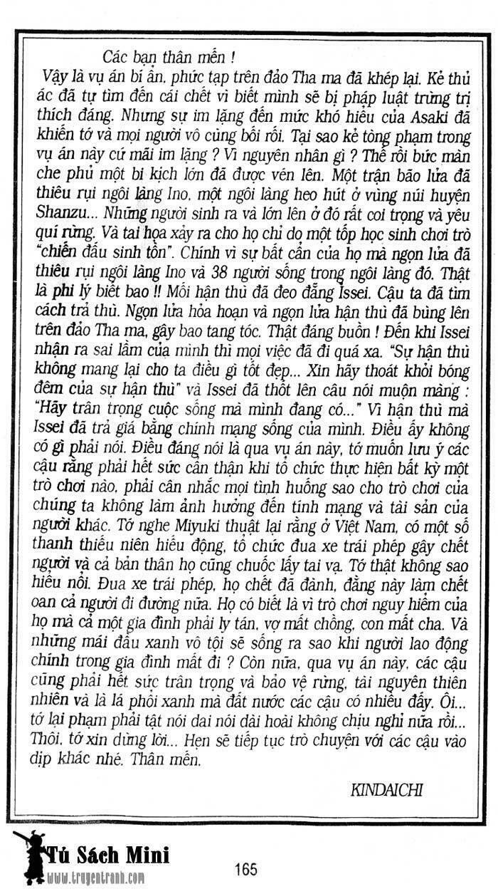 Thám Tử Kindaichi Chapter 132 - Trang 2