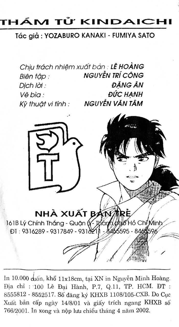 Thám Tử Kindaichi Chapter 129 - Trang 2