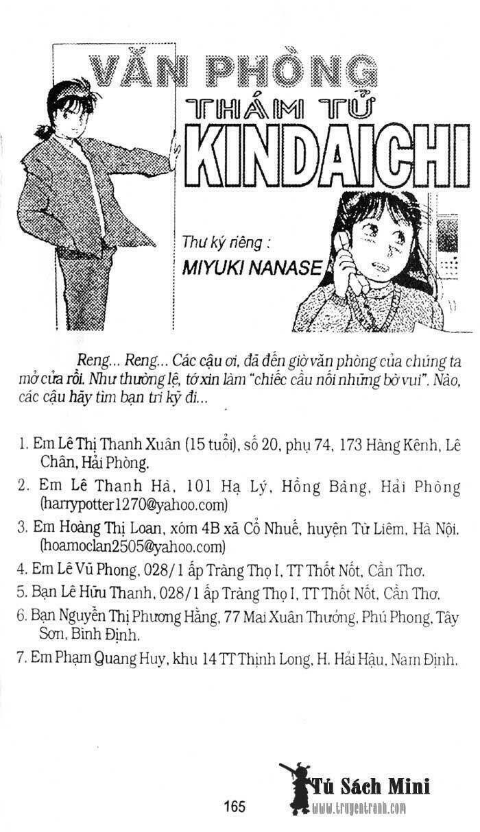 Thám Tử Kindaichi Chapter 120 - Trang 2