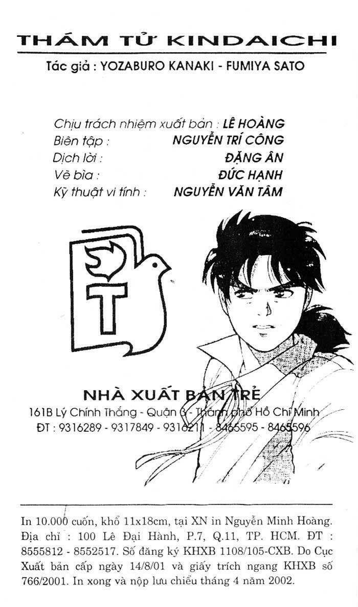 Thám Tử Kindaichi Chapter 117 - Trang 2