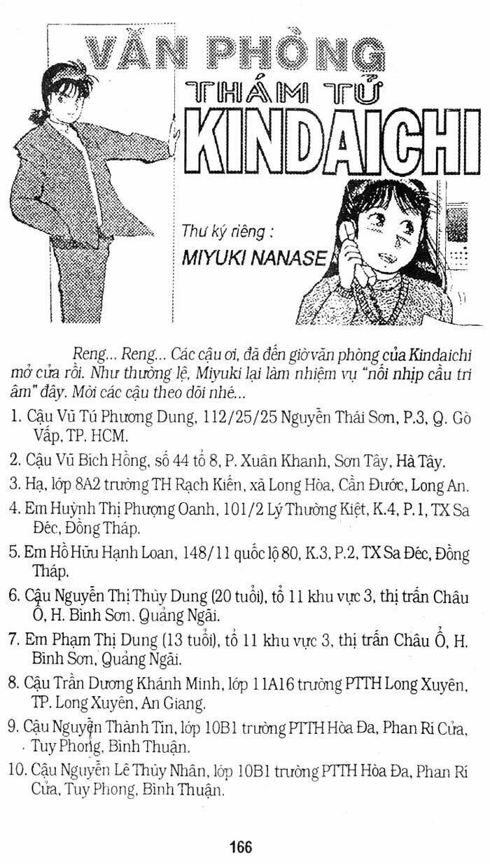 Thám Tử Kindaichi Chapter 116 - Trang 2