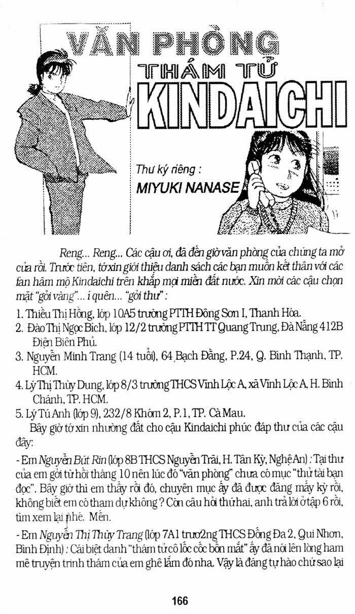 Thám Tử Kindaichi Chapter 104 - Trang 2