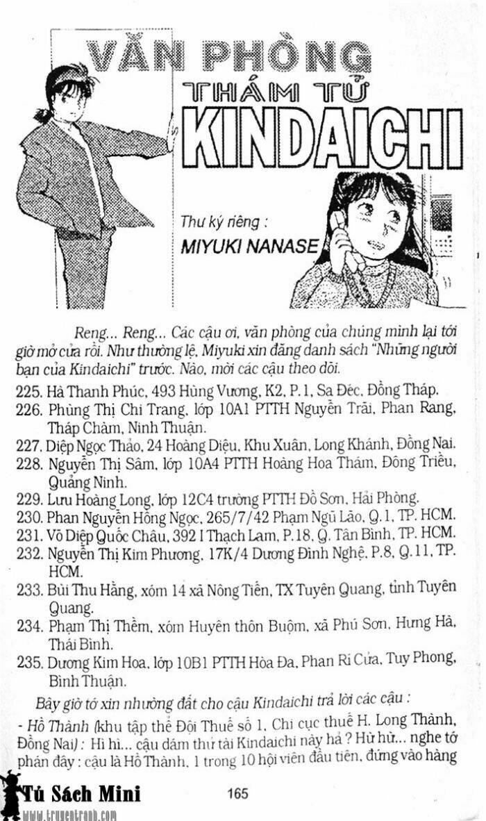 Thám Tử Kindaichi Chapter 76 - Trang 2