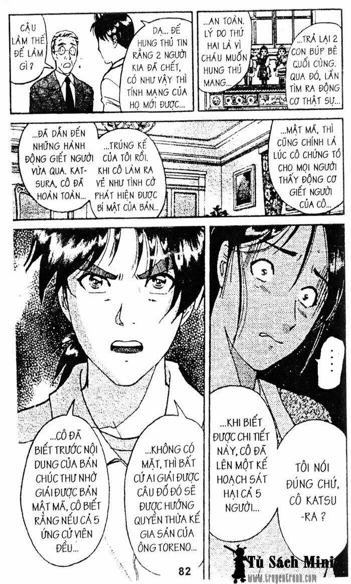 Thám Tử Kindaichi Chapter 62 - Trang 2