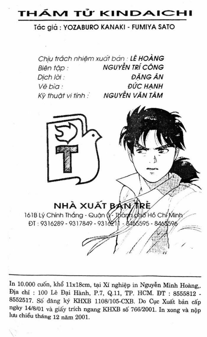 Thám Tử Kindaichi Chapter 57 - Trang 2