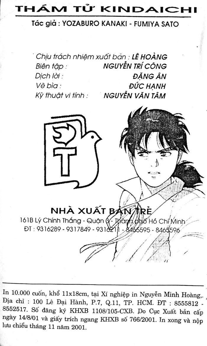 Thám Tử Kindaichi Chapter 53.1 - Trang 2