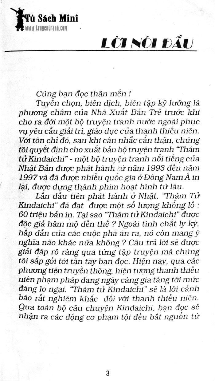 Thám Tử Kindaichi Chapter 53.1 - Trang 2