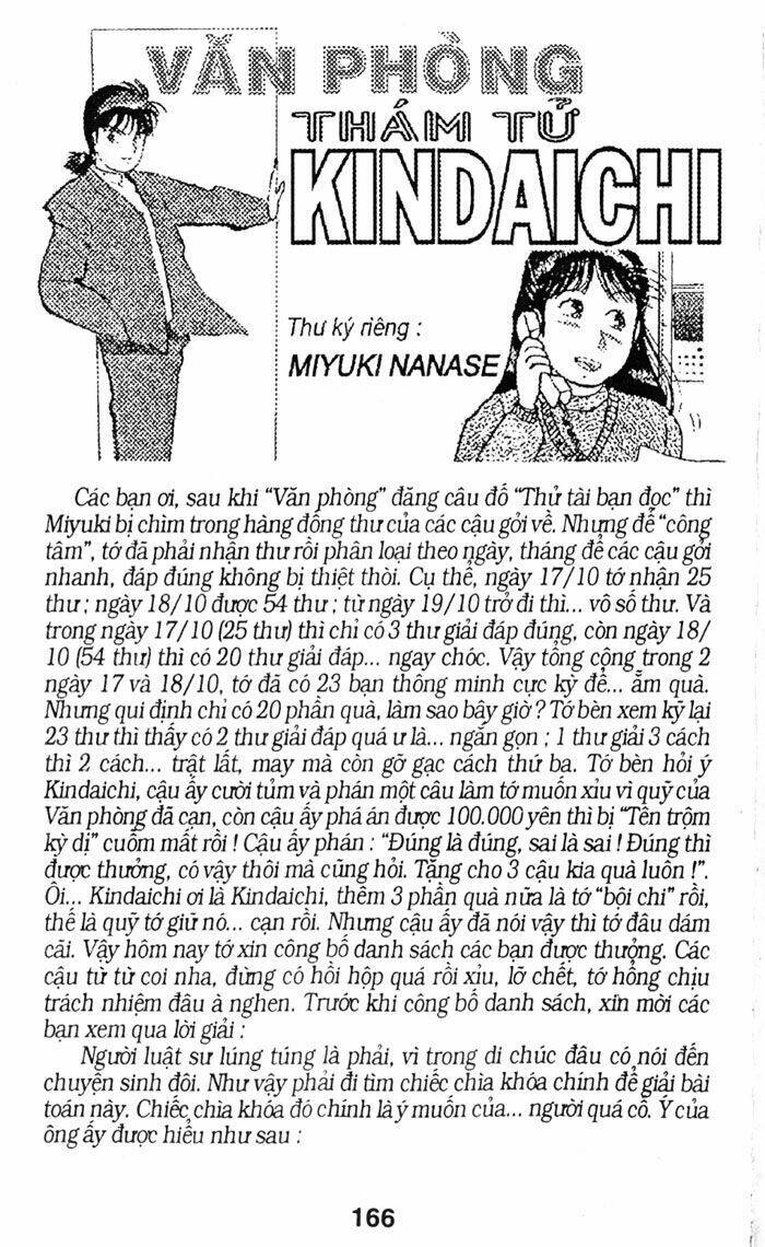 Thám Tử Kindaichi Chapter 44 - Trang 2