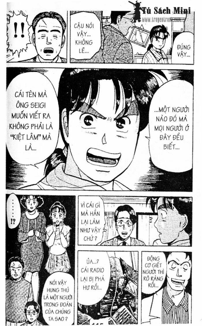 Thám Tử Kindaichi Chapter 35 - Trang 2