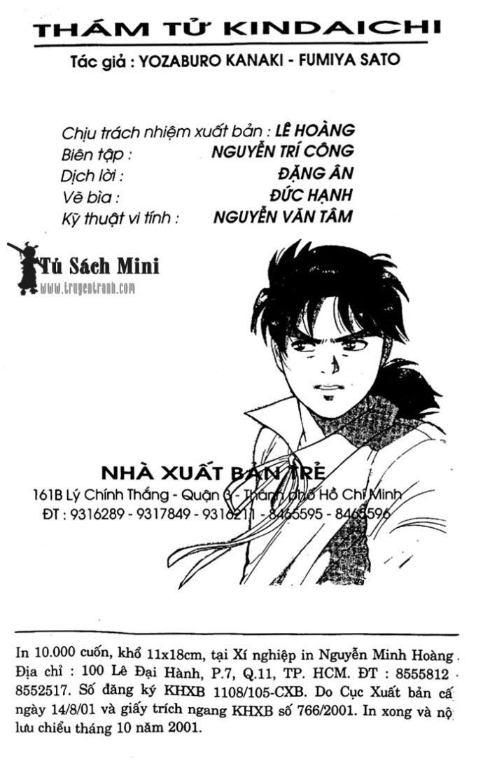 Thám Tử Kindaichi Chapter 29.1 - Trang 2