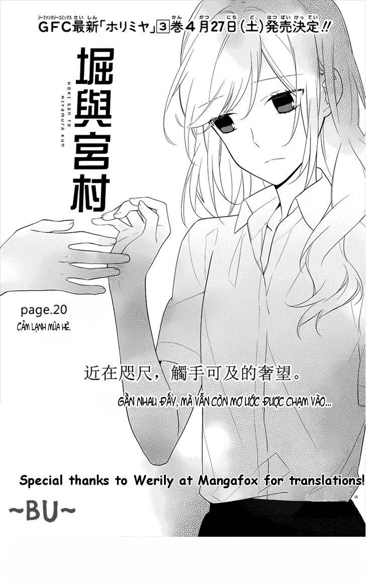 Horimiya Chapter 20 - Trang 2