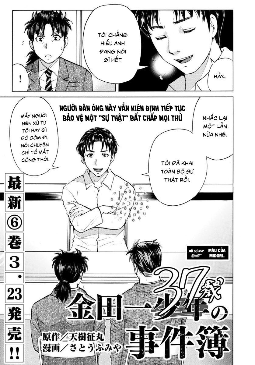 Những Vụ Án Của Kindaichi Ở Tuổi 37 Chapter 52 - Trang 2