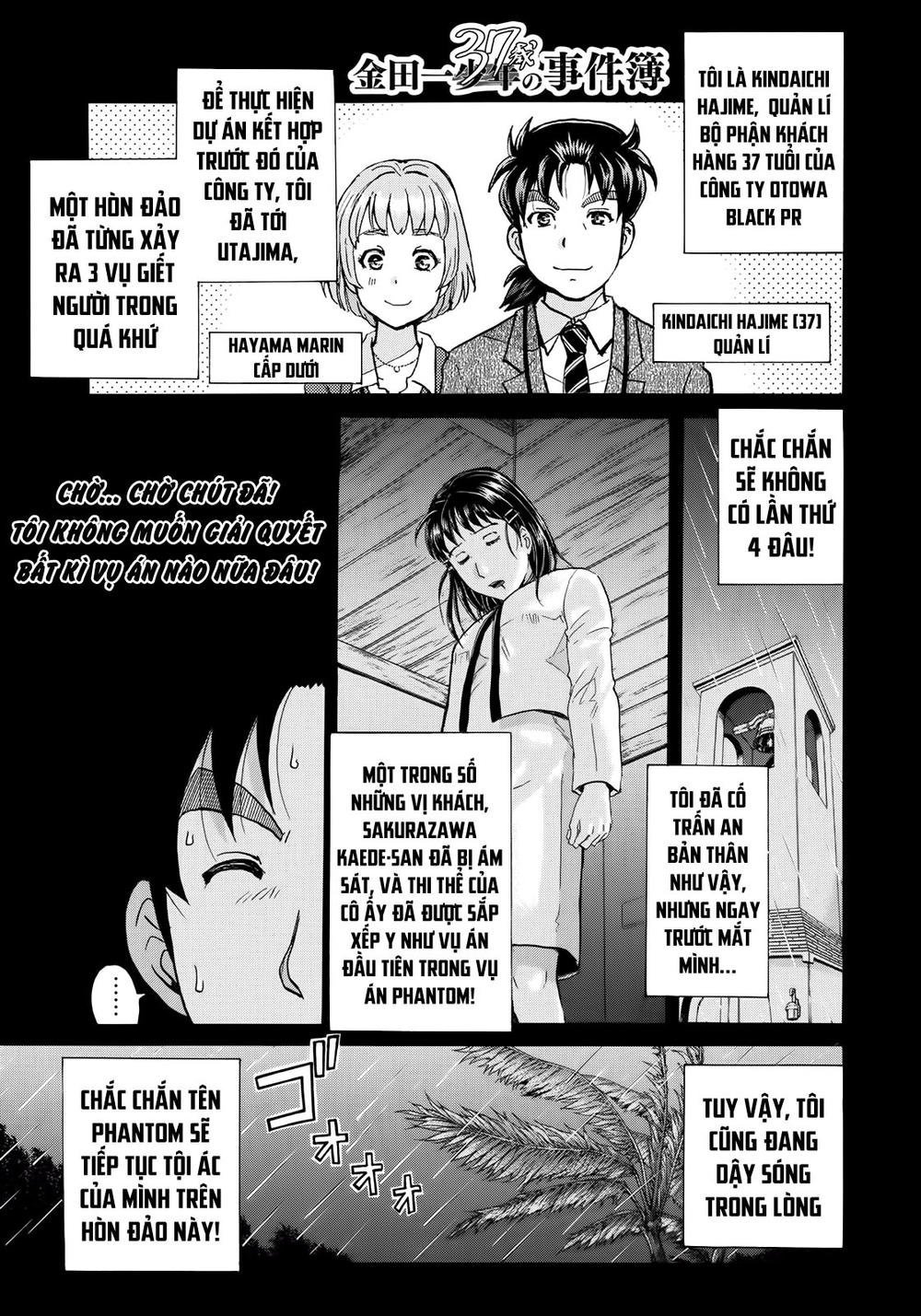 Những Vụ Án Của Kindaichi Ở Tuổi 37 Chapter 7 - Trang 2