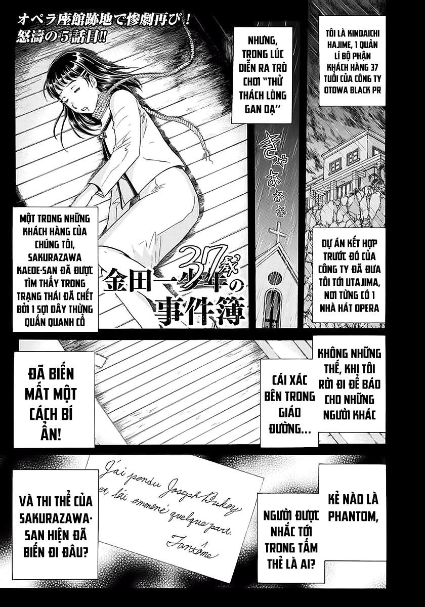 Những Vụ Án Của Kindaichi Ở Tuổi 37 Chapter 5 - Trang 2