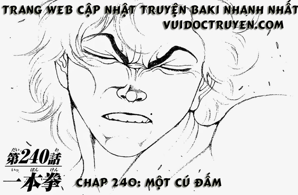 Baki – Son Of Ogre Chapter 240 - Trang 2