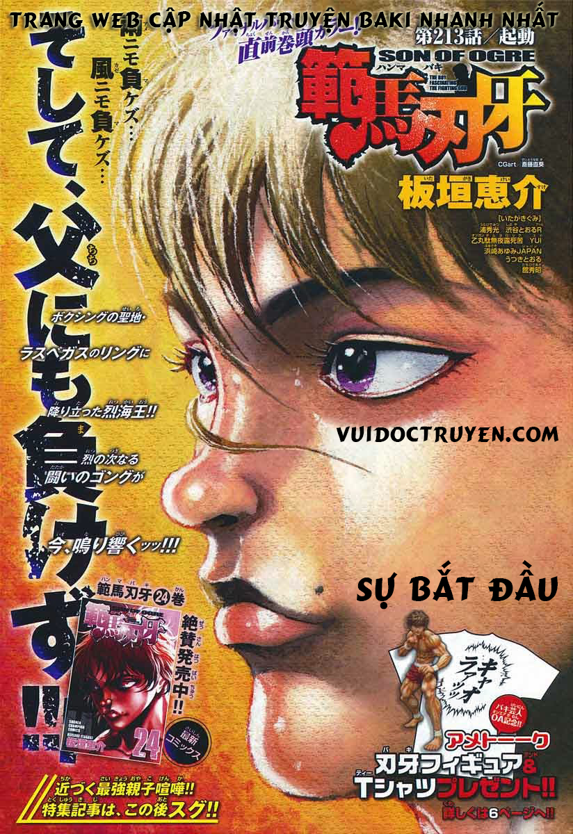 Baki – Son Of Ogre Chapter 213 - Trang 2