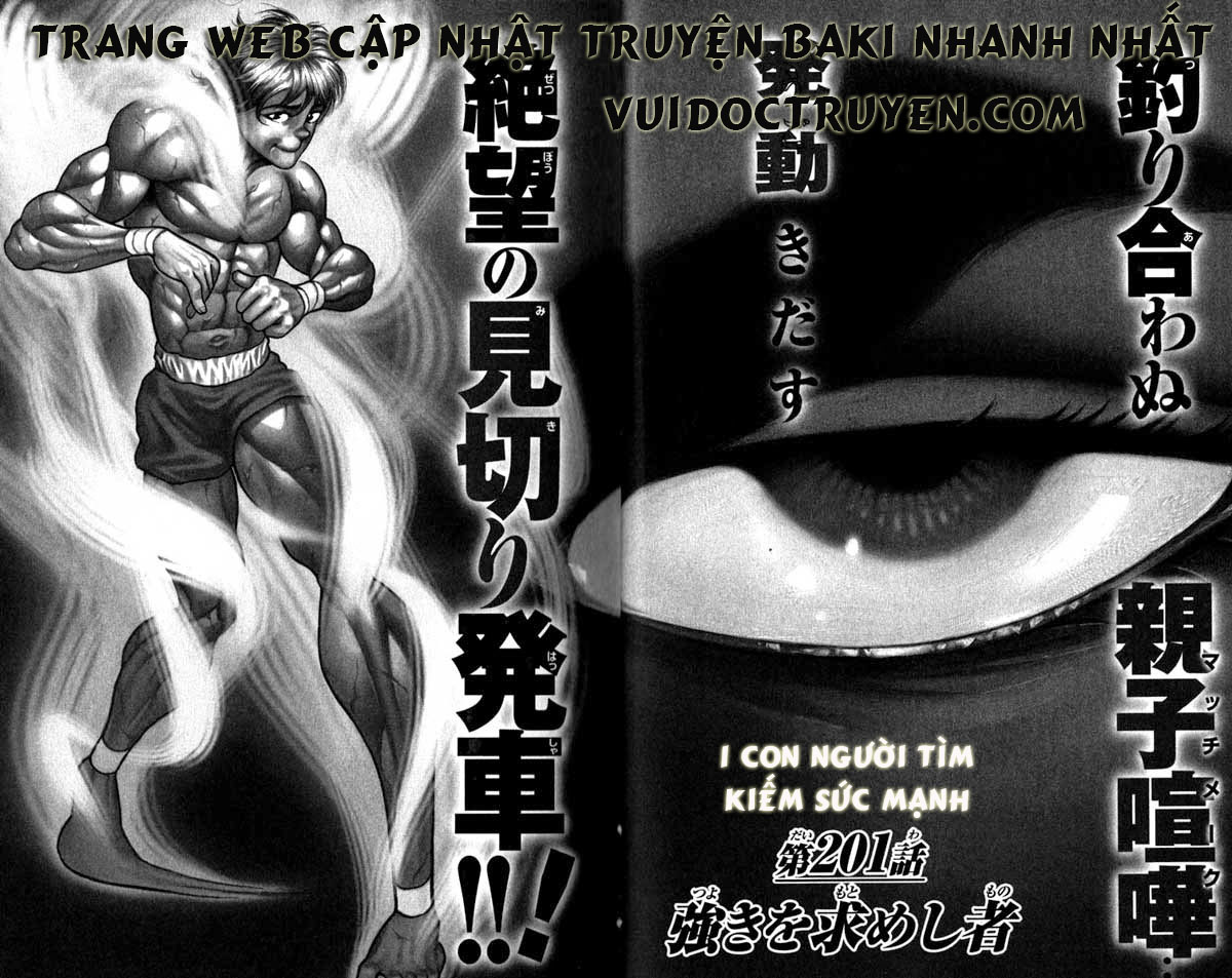 Baki – Son Of Ogre Chapter 201 - Trang 2