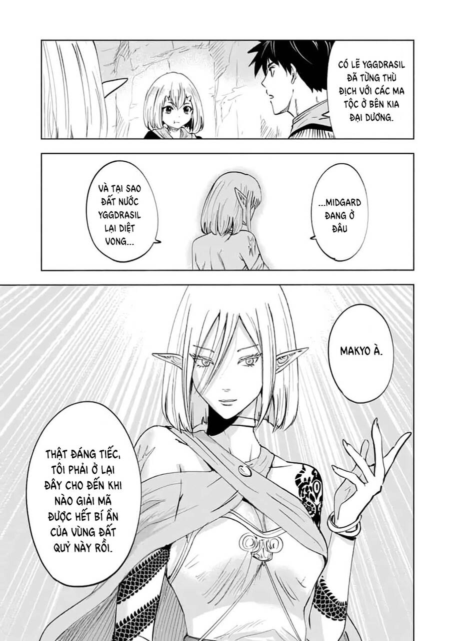 Makyo Seikatsu ~ Gakeppuchi Boken Sha Ga Hiki Komoru Ni Ha Hirosugiru Chapter 13.1 - Trang 2