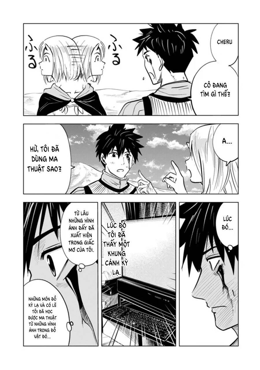 Makyo Seikatsu ~ Gakeppuchi Boken Sha Ga Hiki Komoru Ni Ha Hirosugiru Chapter 5 - Trang 2