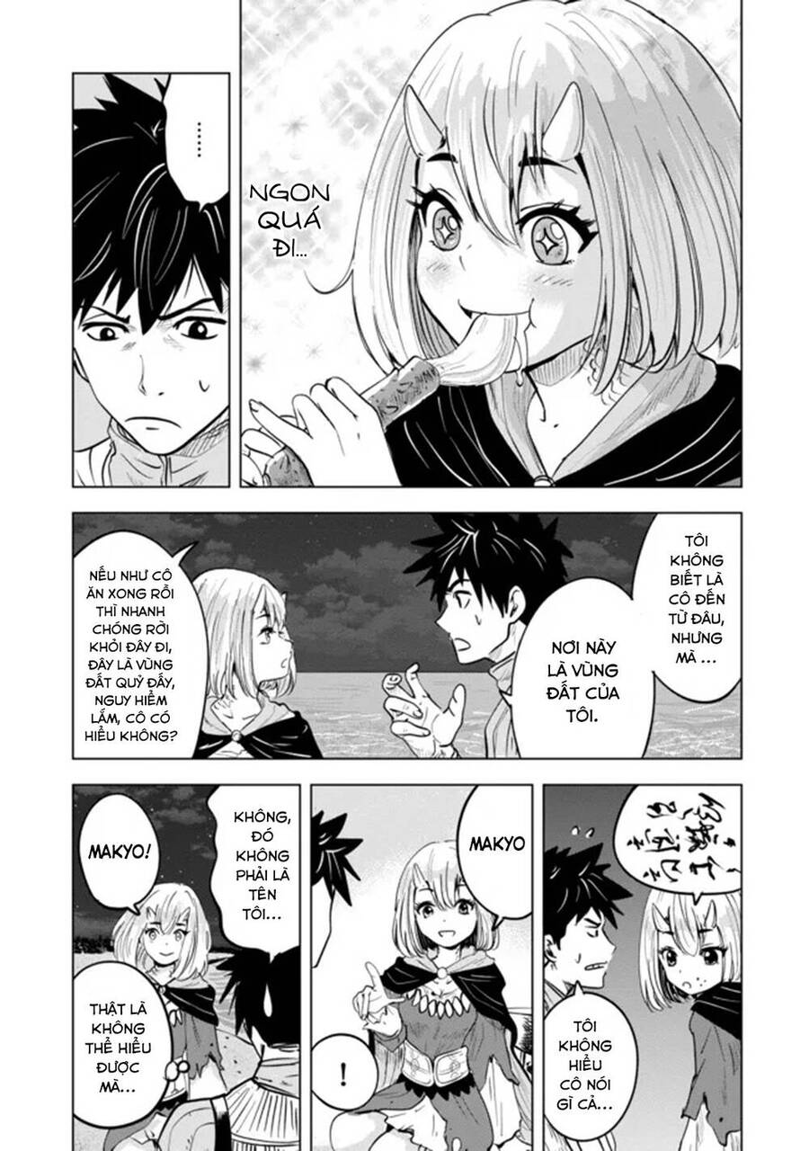 Makyo Seikatsu ~ Gakeppuchi Boken Sha Ga Hiki Komoru Ni Ha Hirosugiru Chapter 4 - Trang 2