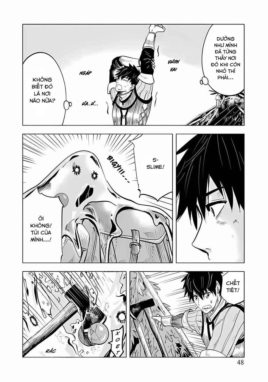 Makyo Seikatsu ~ Gakeppuchi Boken Sha Ga Hiki Komoru Ni Ha Hirosugiru Chapter 2 - Trang 2