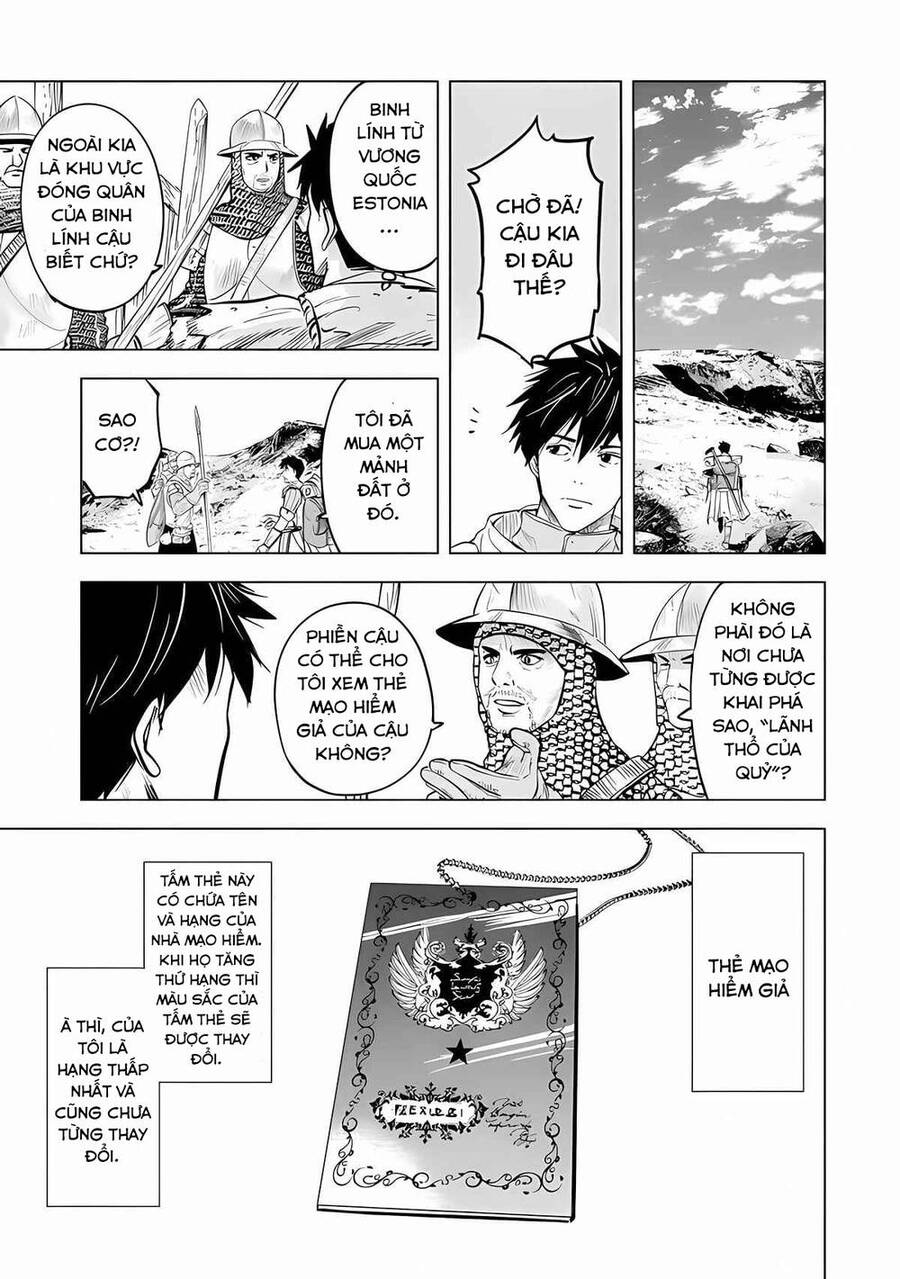 Makyo Seikatsu ~ Gakeppuchi Boken Sha Ga Hiki Komoru Ni Ha Hirosugiru Chapter 1 - Trang 2