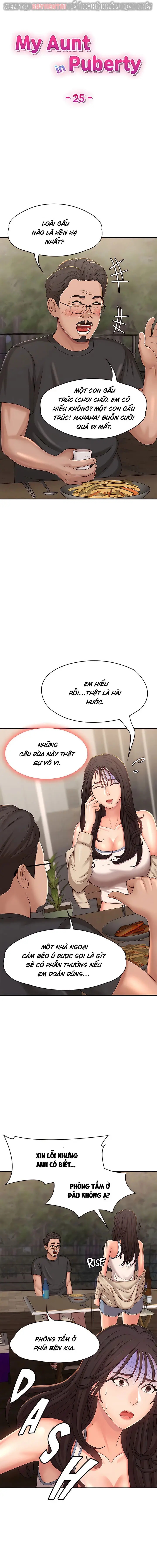 Bà Dì Tuổi Dậy Thì Chapter 25 - Trang 2