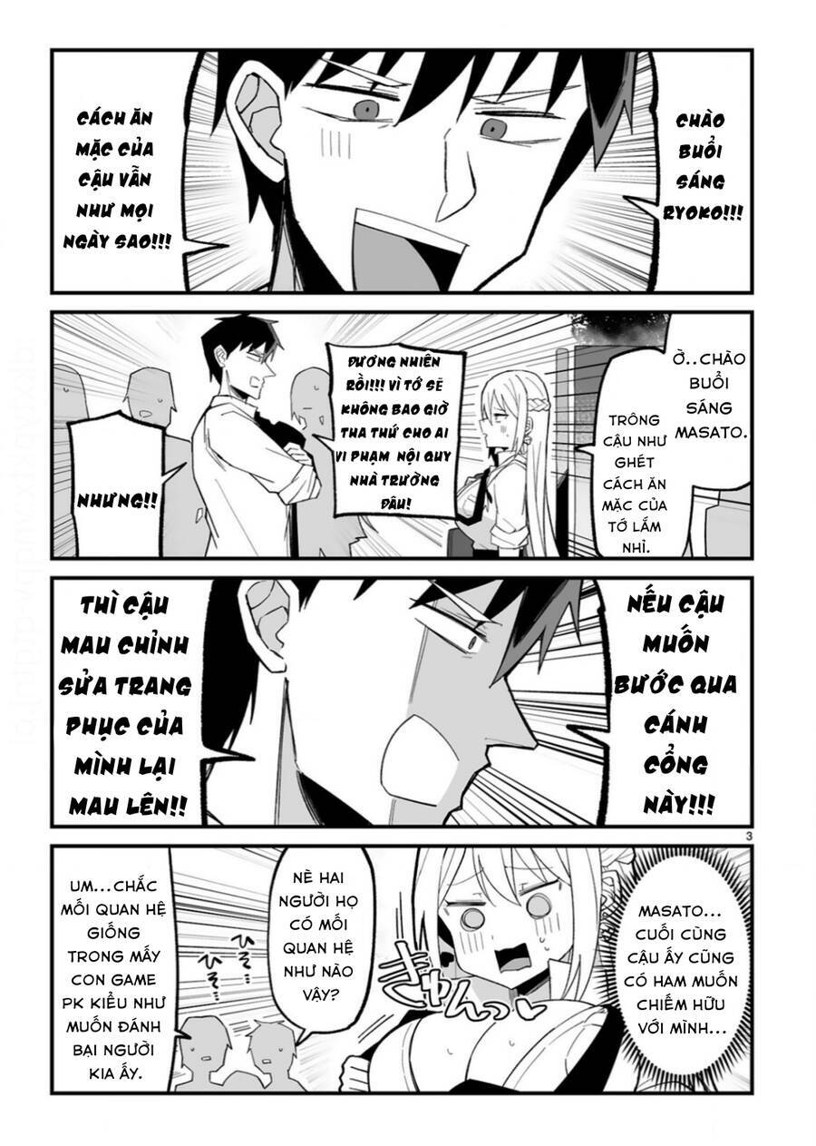 Iinchou Desu Ga Furyou Ni Naru Hodo Koi Shitemasu! Chapter 3 - Trang 2