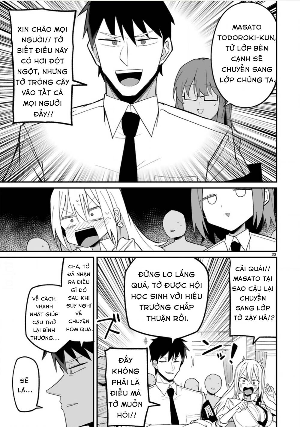 Iinchou Desu Ga Furyou Ni Naru Hodo Koi Shitemasu! Chapter 2 - Trang 2