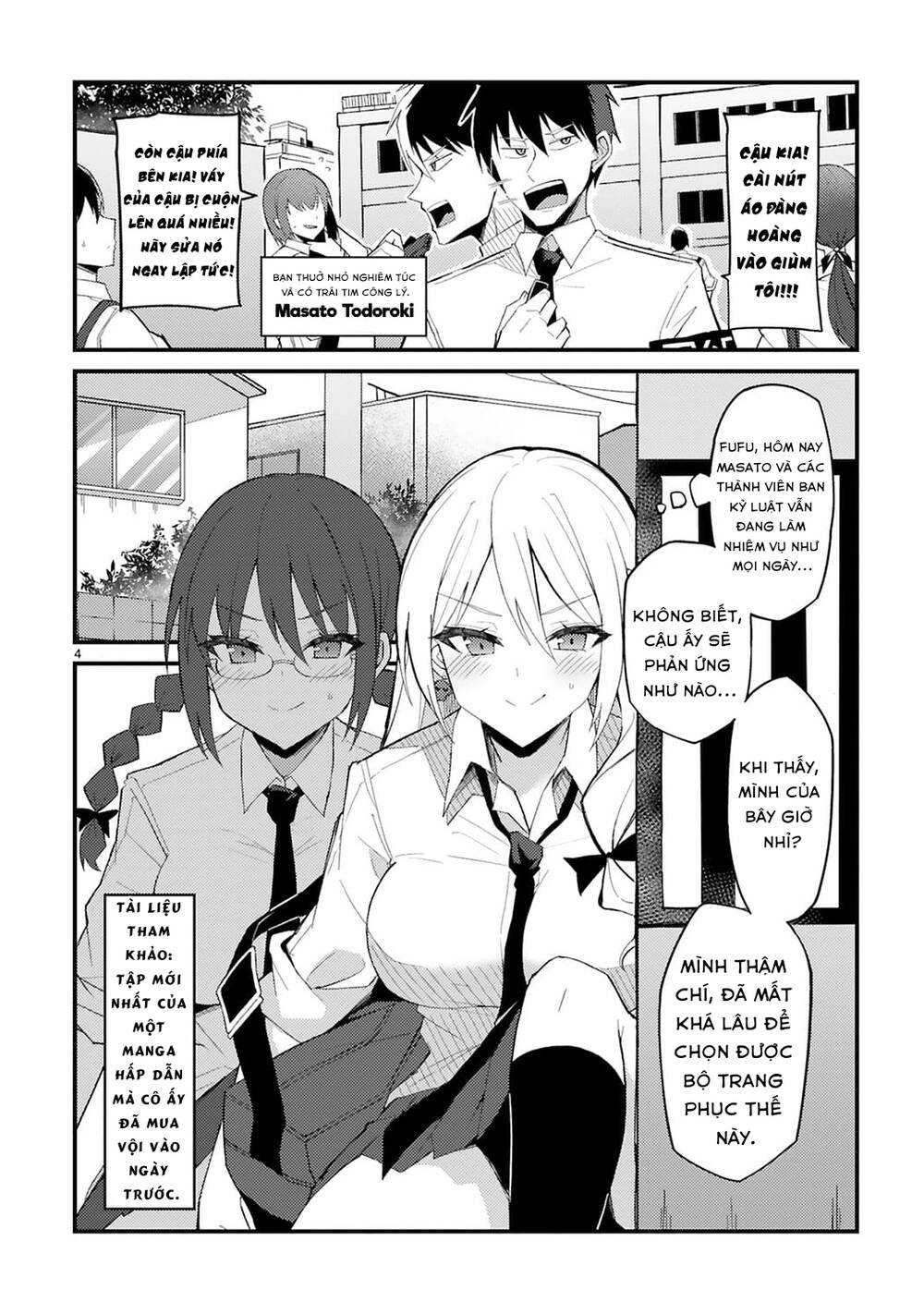 Iinchou Desu Ga Furyou Ni Naru Hodo Koi Shitemasu! Chapter 1 - Trang 2