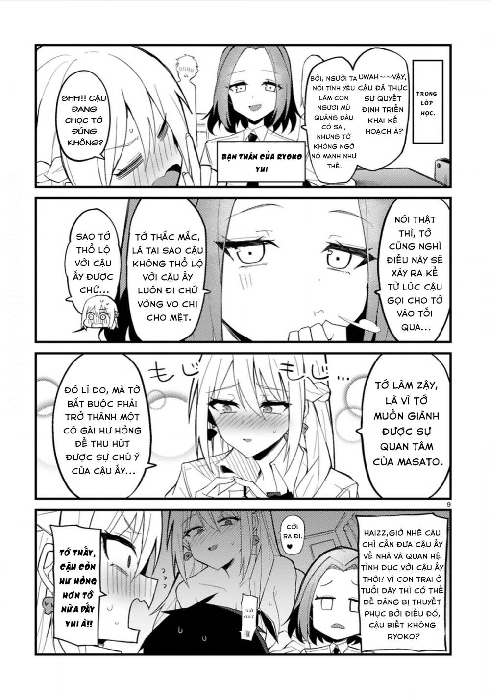 Iinchou Desu Ga Furyou Ni Naru Hodo Koi Shitemasu! Chapter 1 - Trang 2