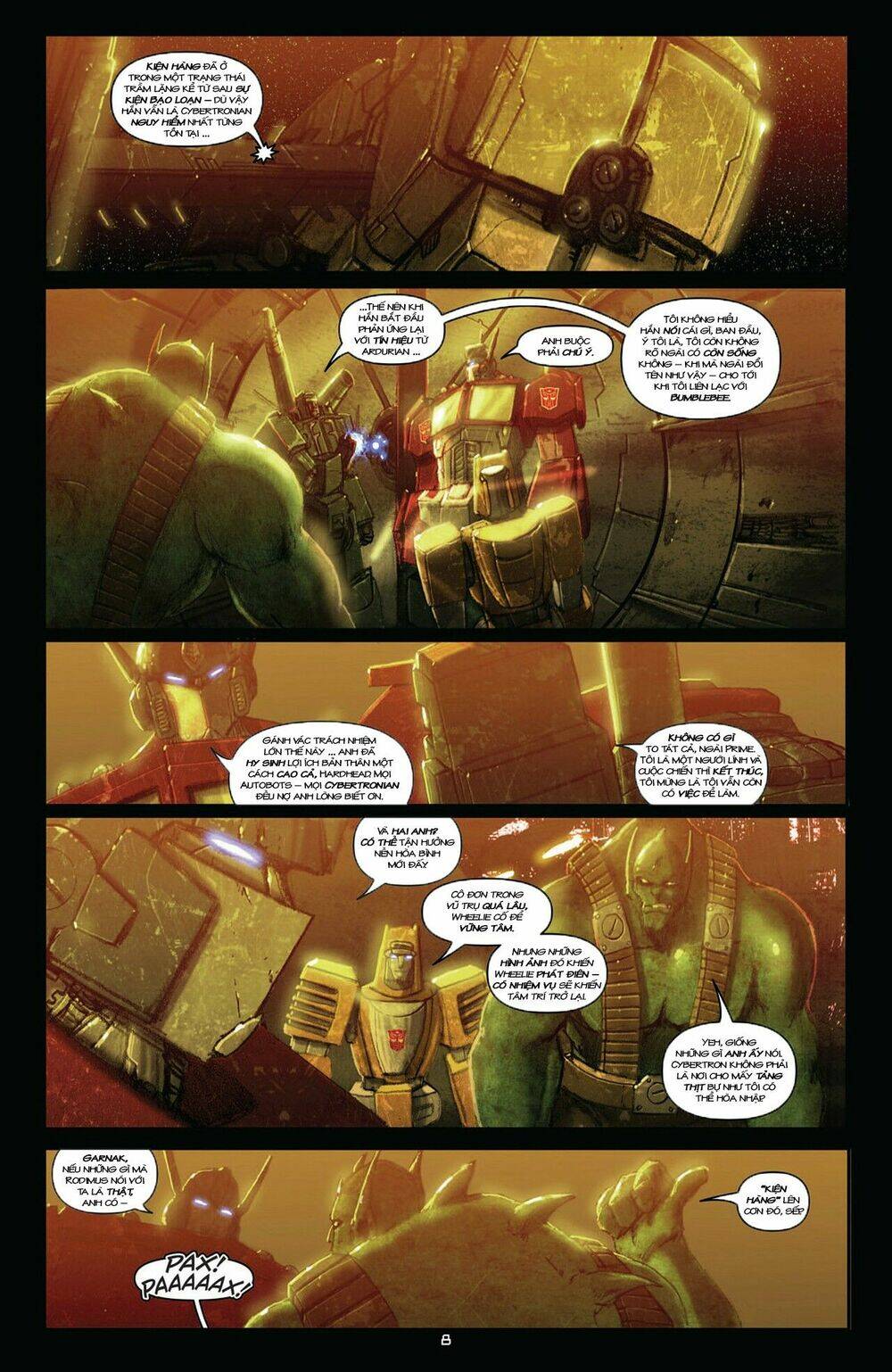 The Transformers: Robots In Disguise Chapter 6 - Trang 2